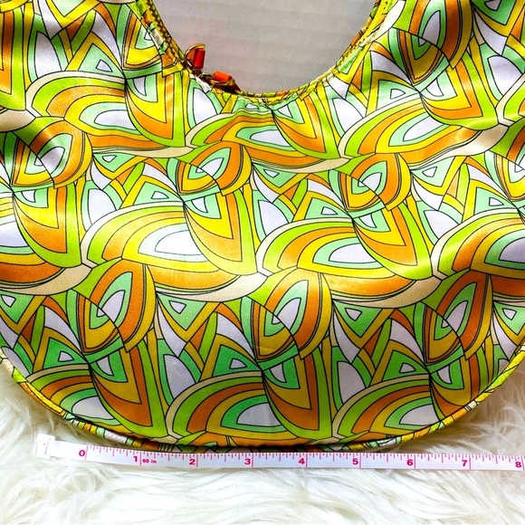Margi Gaba Women's Geometric Vintage Pattern Shoulder Purse - Picture 5 of 9